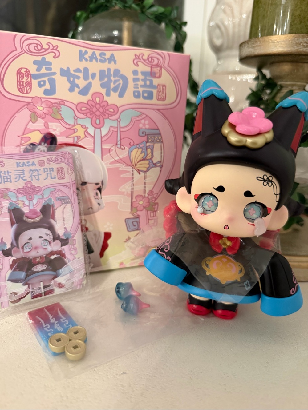 Kasa Marvelous Stories Series “Cat Charm Spell” Figure